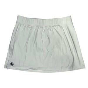 Backcountry Womens White Active Performance Skort Athletic Hiking Skirt Size L
